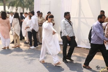 Celebs Condolence To Sridevi At Mumbai